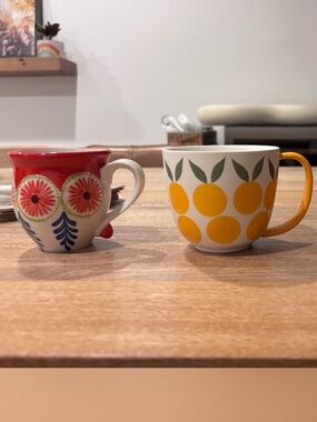 Anthropologie mug haul tutti orange mug baila mug